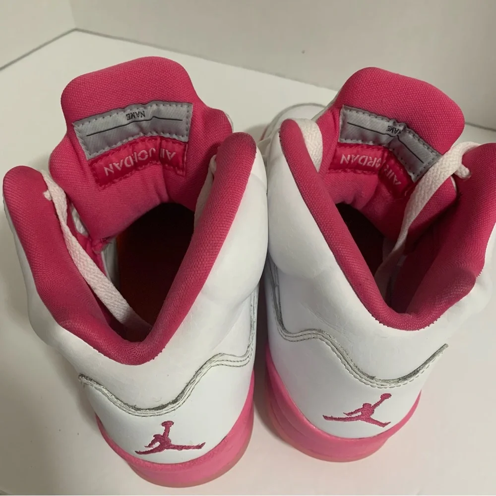 Nike Air Jordan 5 Retro PS 'Pinksicle' Shoes Sneakers 440893-168 •Youth Size 4